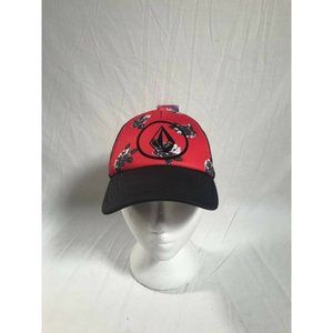 Volcom Floral Trucker Hat Womens sz One Size Adjustable